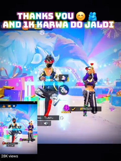 28k .views BIHARI GIRL🌸❤️ YAH KITNI PYARI HAI YAAR💝💖 #freefire #shorts #viral #trending #viralshort