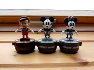 DISNEY LITTLE TAPS DANCING MICKEY MOUSE MUSIC FIGURE