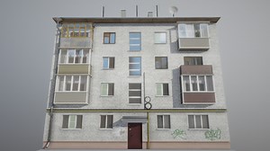 Wall fragment - Download Free 3D model by Cubovich (@cube931)