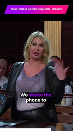 Judge Rinder wants Leigh Darby & Levi to explain what babestation is, the answers are too funny 😅😅 #babestationmemes #judgerinder #judgerindertv #nightshift