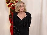 Jessica Lange stuns on the red carpet at the 2024 Academy Awards in Los Angeles