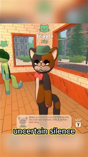 Messing up Coffee Order in Coffie Simulator Game