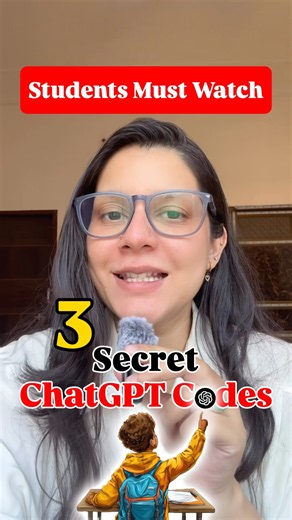 ChatGPT 3 Secret Code Every student should know #students #chatgpt #chatgptprompts #aihacks