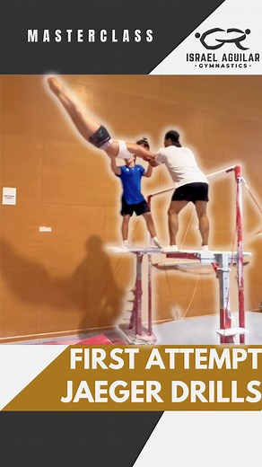 First Attempt Jaeger Drills #JaegerRelease #GymnasticsBars #HighBarSkills #barsdrills #GymnastTraining #BarsDrills #JaegerSkill #GymnasticsLife #BarsRoutine #israelaguilargymanstics | Israel Aguilar Gymnastics Realities