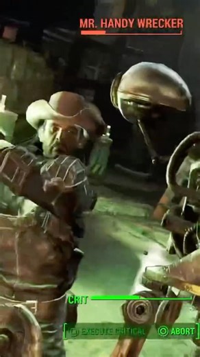 Beating Tf Outta Robot #gaming #fallout