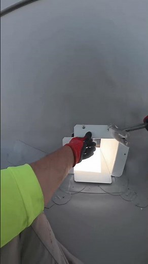 Scupper box installation #roofer #contractor #construction #roof #labour