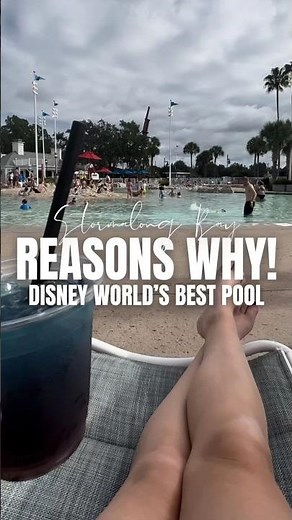 Experience Disney's BEST Pool! Yacht Club Resort Pool | Stormalong Bay #DisneyPool #YachtClubPool