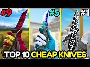 TOP 10 BEST BUDGET Knives in 2026 (CS2 Cheap Knife Skins)