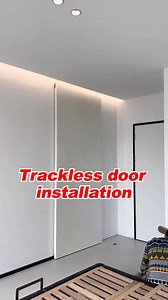 250K views · 1K reactions | Aluminum wood trackless sliding door installation. #aluminium #doors #door #window #windows #slidingdoor #interiordesign #homedeco #foldingdoor #tottme | Tottme Engineering | Facebook