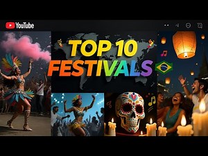 🌍 Top 10 Cultural Festivals You Must Experience Around the World | Best Festivals to Travel 2025