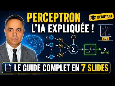 Perceptron : L’IA Expliquée en 7 Slides