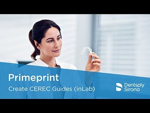Creating a CEREC Guide (inLab Software) | Primeprint Workflow
