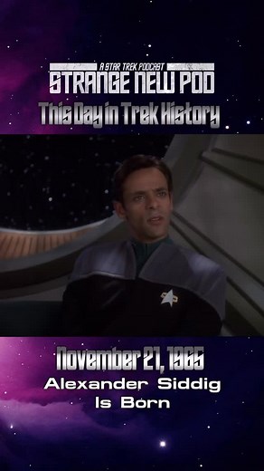 On this day 60 years ago, Alexander Siddig was born! #startrekds9 #startrekdeepspacenine #otd #onthisday | Strange New Pod