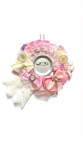 痛ロゼット💜DIY rosette #ロゼット #推し活 #オタ活 #ハンドメイド #作り方 #shunaru_rosette #rosettetutorial #animerosette