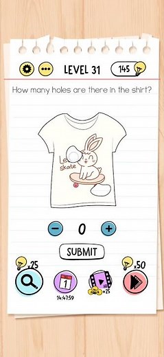 Brain Test Level 31 walkthrough
