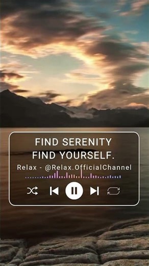 Evening sky | Evening music for positive energy | Inner peace meditation | 1h