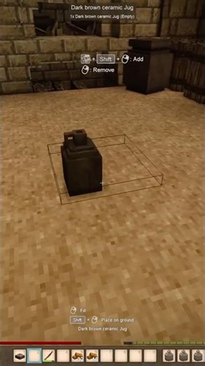 How to Squeeze Honey into Jugs | Vintage Story#beefarming #vintagestory #cozygaming