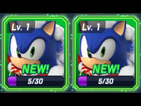 Sonic Forces Speed Battle - SNOWDRIFT SONIC UNLOCKED New Character All Characters Unlocked Gameplay