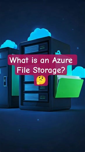 What is an Azure File Storage 🤔 | #azure #filestorage