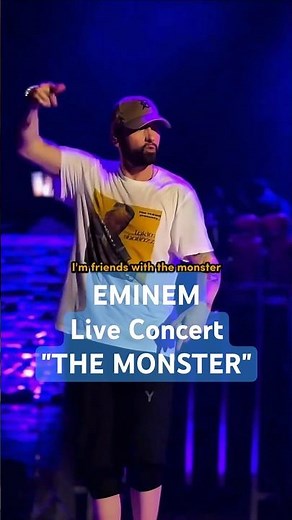 Eminem Live performance #themonster #eminem