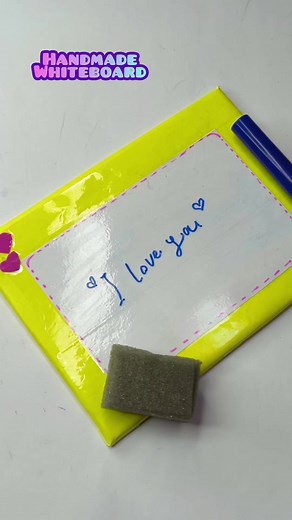 how to make a whiteboard ✨ diy whiteboard #diy #art #craft