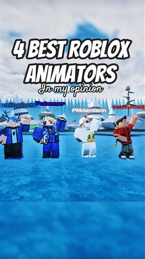 4 best Roblox animators dancing together‪@PMdamian‬ ‪@Potemer‬ ‪@ObliviousHD_‬‪@minebot‬