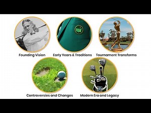 History of the Masters Golf Tournament Explained In 10 Minutes