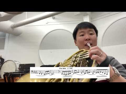 Hackleman Low Horn Etude #16 (Blazhevich #51)
