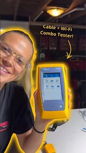 🌐 This tester tests both wired & wireless networks! Fluke LinkIQ Duo Review | SparkyVos