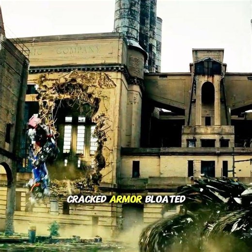 They brought Megatron back with spare parts from a random drone. His vehicle form said everything.