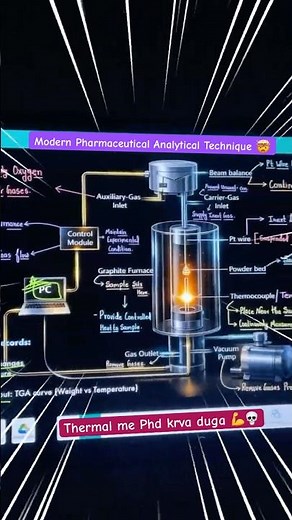 Thermal technique | DSC | DTA | DDTA | TGA 🤯 #thermalengineering #mpharmacy