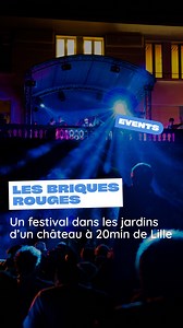 3.1K views · 38 reactions | Les 22 et 23 septembre, à 20 minutes de Lille, c’est le festival Les Briques Rouges ! 隣奈 Vendredi 17h -3h Samedi 14h -3h Billetterie, pass culture, navette etc : https://linktr.ee/les.briques.rouges  Château Dalle-Dumont. 21 rue de Linselles. 59117 Wervicq-Sud. | Lille Addict | Facebook