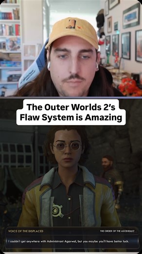 The Outer Worlds 2’s flaw system is amazing, according to @i_am_wesley_. | Game Informer