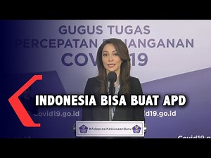 Gugus Tugas Perkenalkan APD Buatan Dalam Negeri