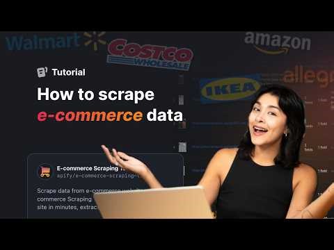 Scrape Data From ANY E-commerce Website with One Tool