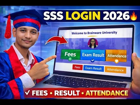 Student Self Service (SSS) Brainware University | Fees, Result, Attendance – Full Guide 2026