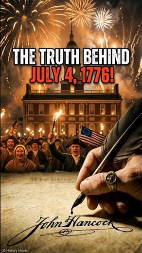 What REALLY Happened on July 4, 1776? 🇺🇸#history #historyshorts #historyfacts #freedomrising