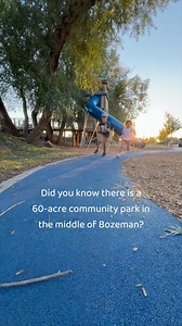 Bozeman’s Story Mill Park is the perfect spot to stretch your legs and let the kids run around, with 40 acres of an award-winning nature sanctuary, 4 miles of trails and an adventure playground! | Montana's Yellowstone Country