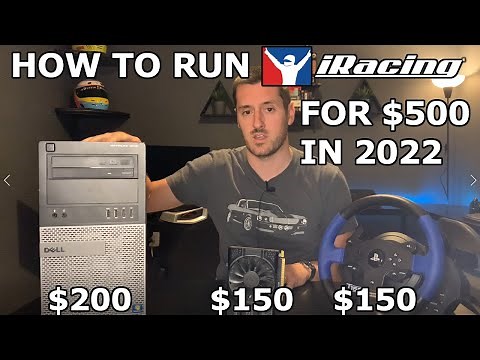 Best Cheap Budget iRacing Setup in 2022 - Get Started for only $500!