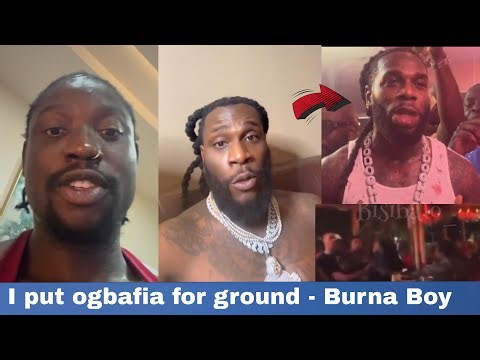 BURNA BOY MOCK WIZKID DJ LIVE AS HE REACT TO NEWS OF WIZKID DJ BURST HIS MOUTH & VDM BIRTHDAY