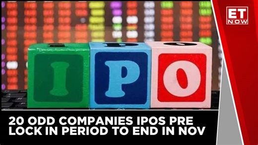 Which Companies IPO Lock-In Period Is Ending In November? | ET Now | Latest News
