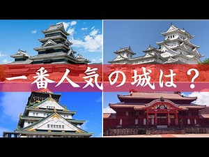 一番人気のお城は？～全国入城者数ランキング【2020】～10 Japanese famous castles