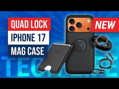 Quad Lock iPhone 17 Pro Mag Case Review – MagSafe Wallet, Ring Stand & Screen Protector Tested