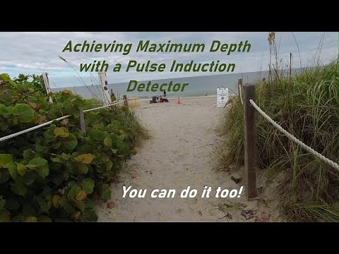 Pulse Induction Techniques on the Beach-White's TDI SL-Beach Hunt Metal Detecting-South Florida