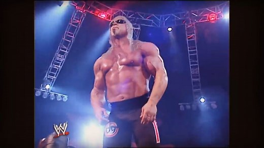 【RAW】“肌肉老爹”Scott Steiner世界重冠第一挑战者赛出场 03.02.2003
