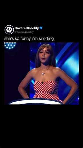 CoveredGeekly on Instagram: "😂 Game shows are built around pressure, timing, and quick thinking, which is why simple answers can sometimes become the funniest moments. When a contestant says something confidently and it lands perfectly, the reaction often becomes more memorable than the question itself. The viral clip of PinkPantheress saying “potato” and getting the answer right turned into one of those chaotic internet moments. The randomness, confidence, and immediate payoff made it a