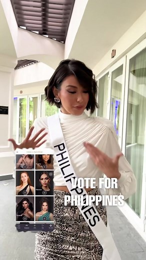 Vote for Philippines in Miss Universe 72 Semifinals