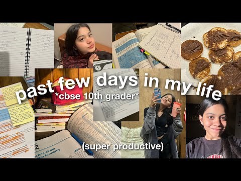 Past Few Days In My Life As A CBSE 10th Grader | Dia Gautam #adayinmylife