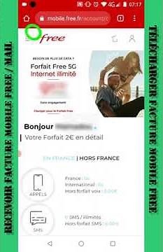 FACTURE FREE MOBILE, comment recevoir une facture Free depuis l’espace abonné Free