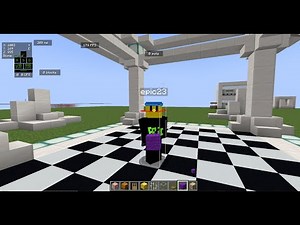 a minecraft block battles match